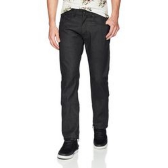 🔥SOLD🔥ROCAWEAR Mens Black Denim Jeans 32 x 34 - Picture 1 of 11